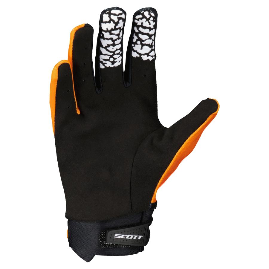 OTROŠKE KOLESARSKE ROKAVICE SCOTT EVO TRACK čr/or