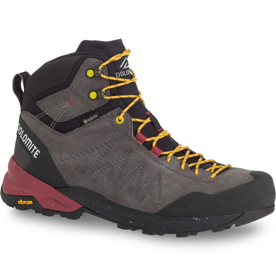 POHODNI ČEVLJI DOLOMITE CRODAROSSA LEATHER HIGH GTX SI/ČR