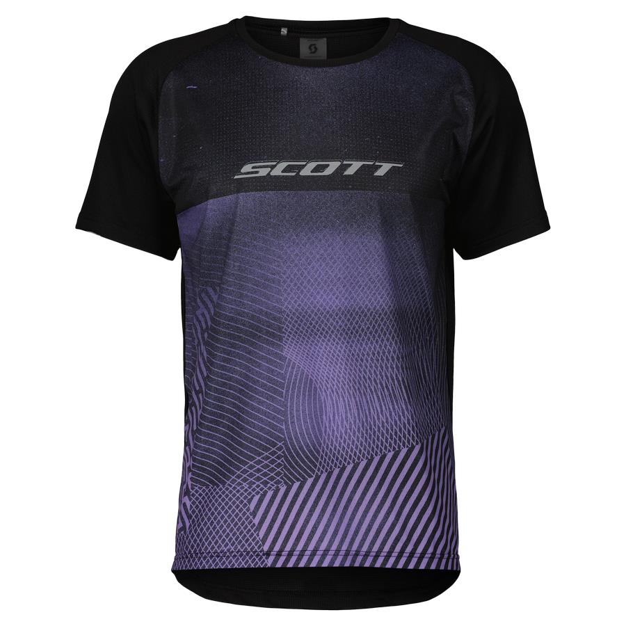 Kolesarska majica SCOTT TRAIL TUNED kr čr/vij