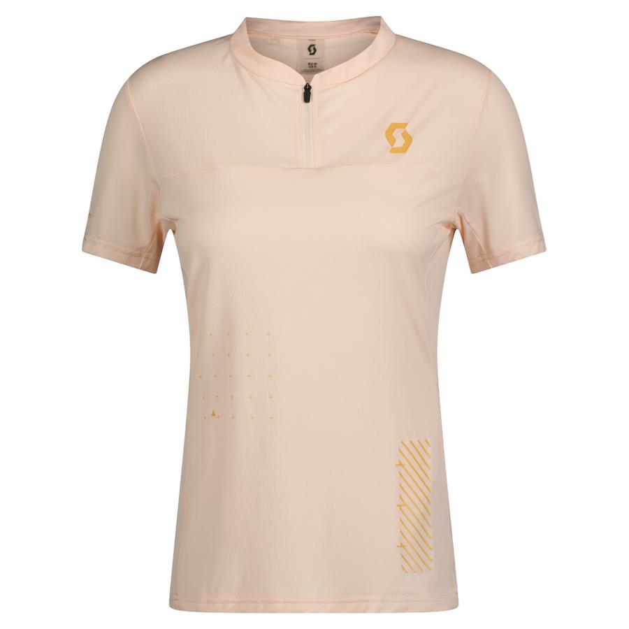 Ženska kolesarska majica SCOTT TRAIL VERTIC ZIP kr ro
