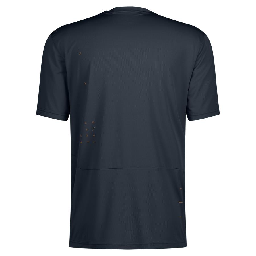 Kolesarska majica SCOTT TRAIL VERTIC ZIP kr tmo