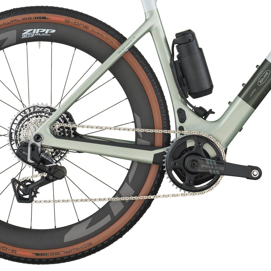 Električno gravel kolo Scott SOLACE GRAVEL 10 ze/si 26