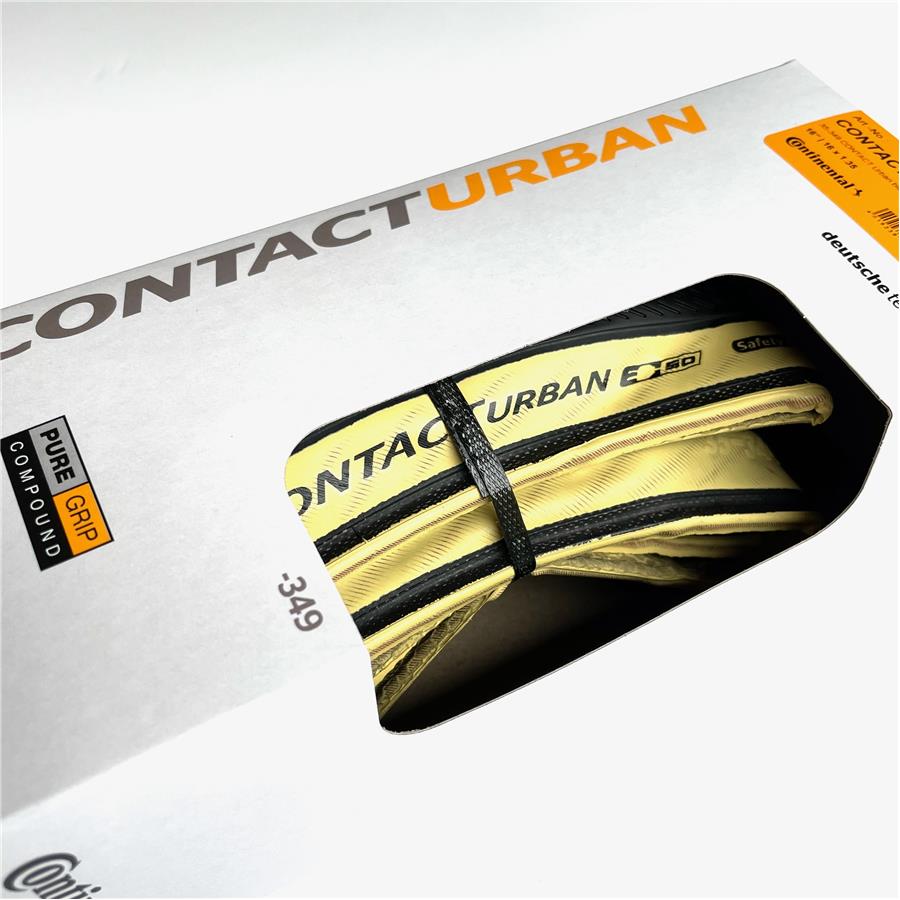 Plašč Continental Contact Urban čr/krem Reflex