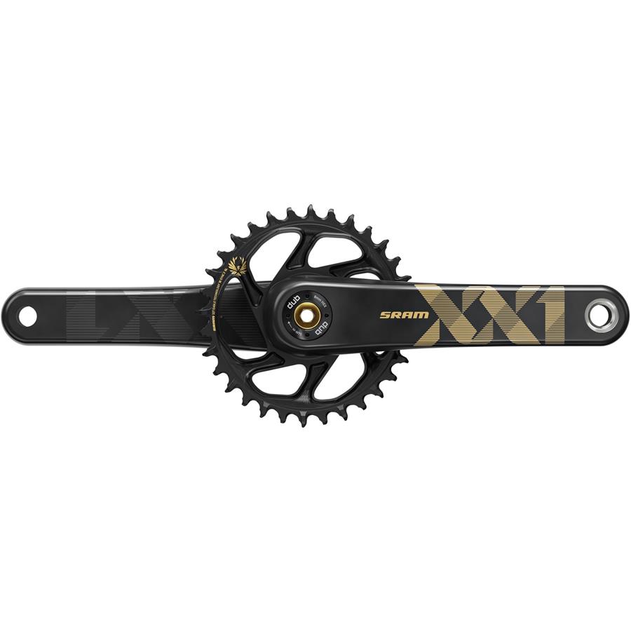Gonilka Sram XX1 Eagle Boost 148 DUB 12s w DM 34t X-SYNC 2 Gold