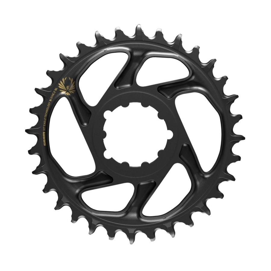 Prednji verižnik Sram X-SYNC 2 SL DM 3mm Offset Boost Eagle Gold
