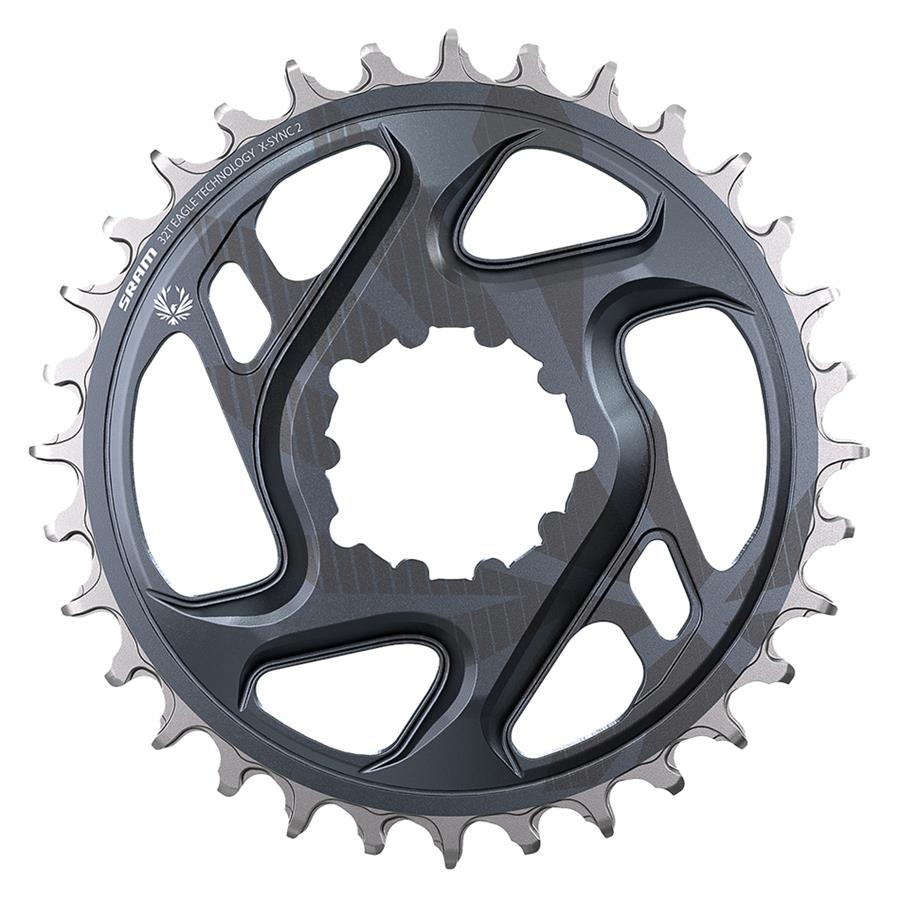 Prednji verižnik Sram X-SYNC 2 DM 3mm Offset Boost Eagle Cold Forged Lunar Grey