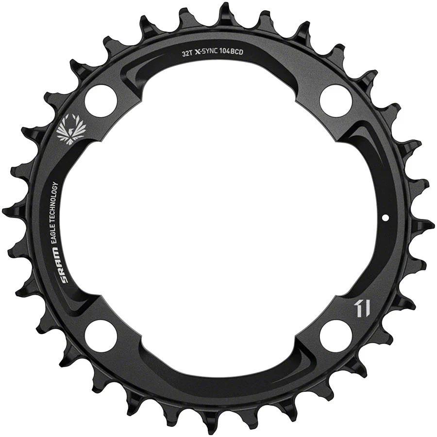 Prednji verižnik Sram X-SYNC 2 32T 104 BCD ALU Eagle čr