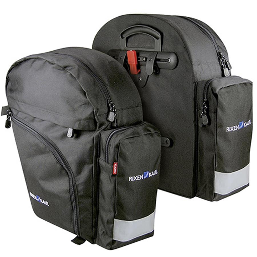 KlickFix torba Backpack za prtljažnik čr