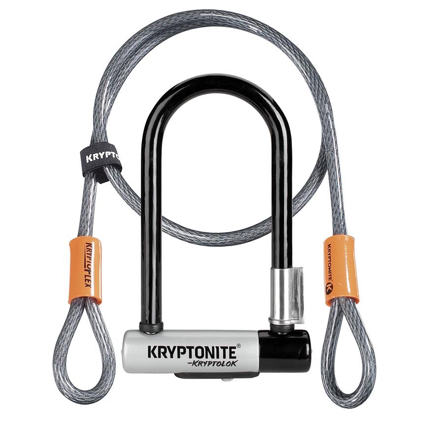 Ključavnica Kryptonite Kryptolok Mini-7 w/ Flex Cable & Flexframe Bracket