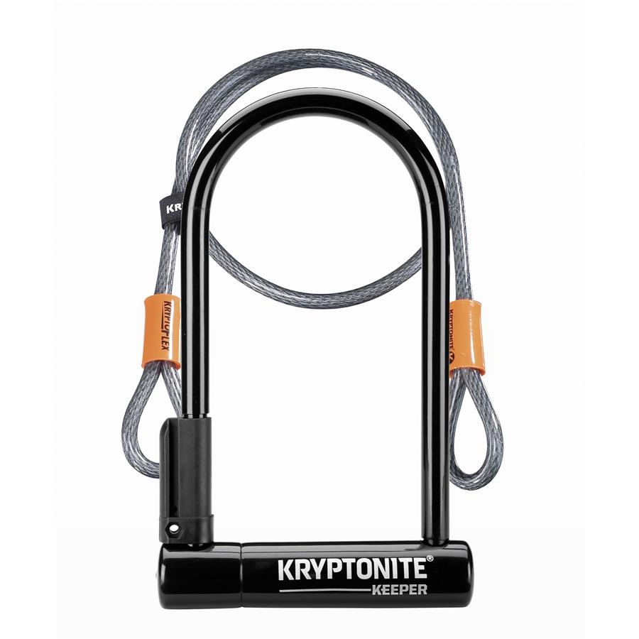 Ključavnica Kryptonite U-trda KEEPER 12 STD zn + pletenica