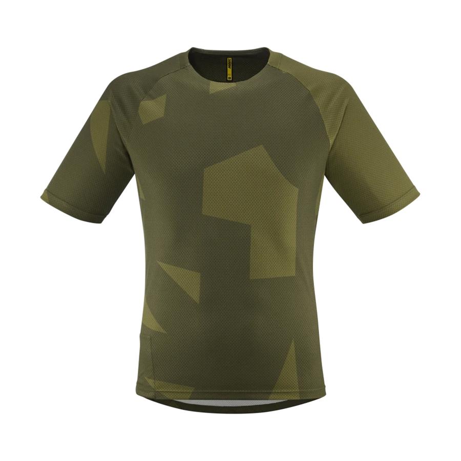 KOLESARSKA MAJICA MAVIC DEEMAX ENDURO SS camo/ze