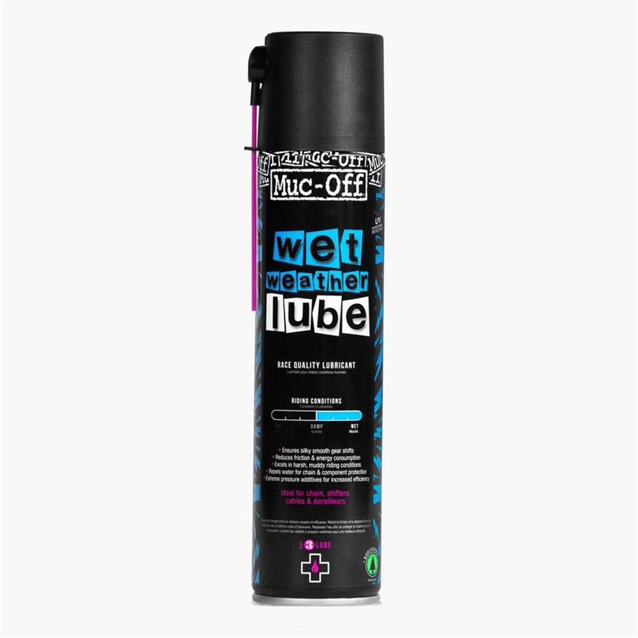 Mazivo Muc Off Wet W Lube Aerosol 400ml