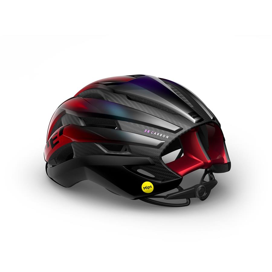 MET Čelada Trenta 3K Carbon Mips rd/mav
