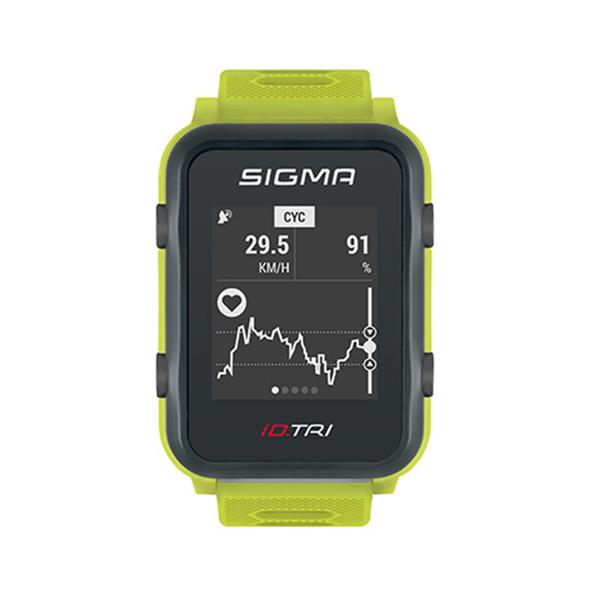 Športna ura Sigma ID.TRI neon green basic