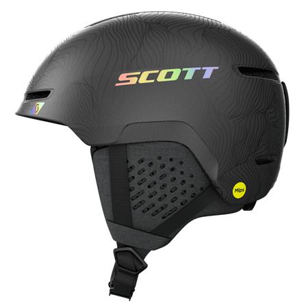 SMUČARSKA ČELADA SCOTT TRACK PLUS čr/si