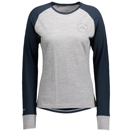 Ženska majica Scott DEFINED MERINO L/SL tmo/si