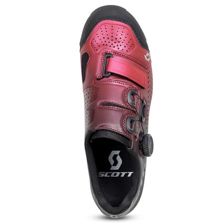 Ženski kolesarski čevlji SCOTT MTB TEAM BOA čr/rd