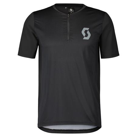 Kolesarska majica SCOTT TRAIL VERTIC ZIP čr