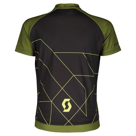 Kolesarska majica SCOTT JR RC TEAM čr/ze