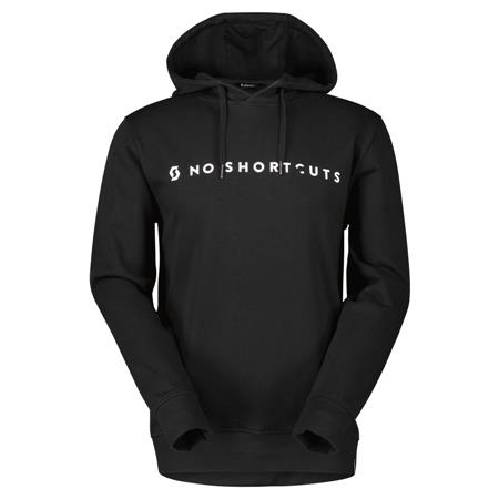 PULOVER SCOTT NO SHORTCUTS s kapuco čr