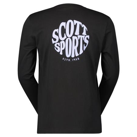 MAJICA Z DOLGIMI ROKAVI SCOTT GRAPHIC čr