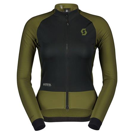 ŽENSKA KOLESARSKA JAKNA SCOTT RC PRO WARM HYBRID GORE-TEX WINDSTOPPER ze/čr