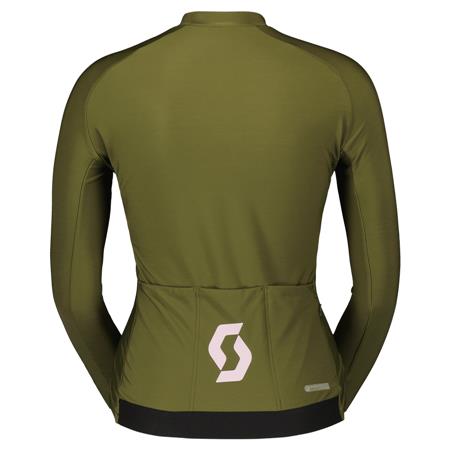 ŽENSKA TERMO KOLESARSKA MAJICA SCOTT RC PRO WARM LS ze/pi