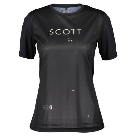 ŽENSKA KOLESARSKA MAJICA SCOTT TRAIL FLOW čr/ru