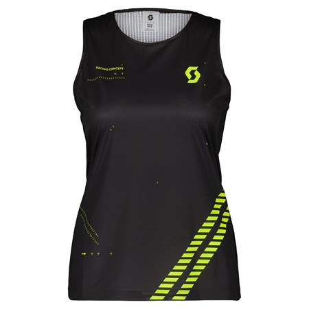 ŽENSKA TEKAŠKA MAJICA BREZ ROKAVOV SCOTT RC čr/ru