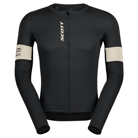 Kolesarska majica z dolgimi rokavi SCOTT ENDURANCE PRO čr/be