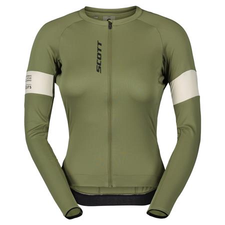 Ženska kolesarska majica z dolgimi rokavi SCOTT ENDURANCE PRO ze/be