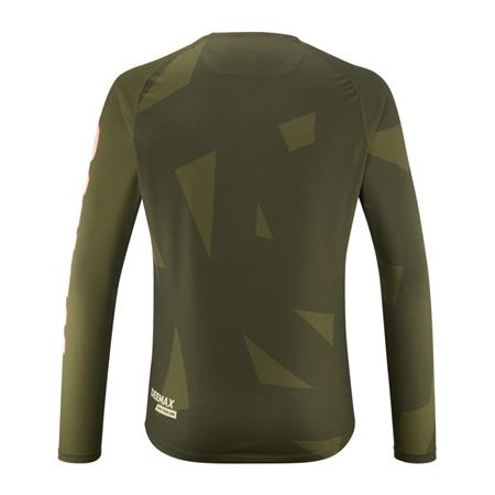 KOLESARSKA MAJICA Z DOLGIMI ROKAVI MAVIC DEEMAX ENDURO LS camo/ze
