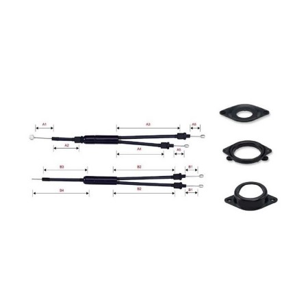PLETENICA ZAVOR BMX - SET SP+ZG DEL za int