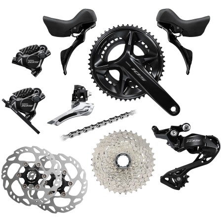 Grupa Shimano 105 di2 R7170 2x12 OPT1
